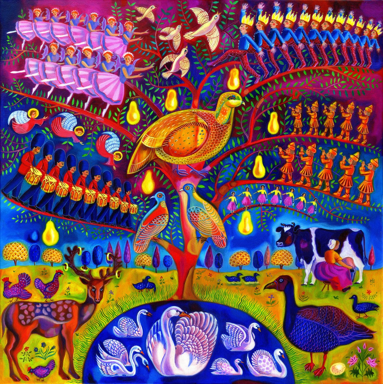 Les douze jours de Noël, 2010 - Jane Tattersfield