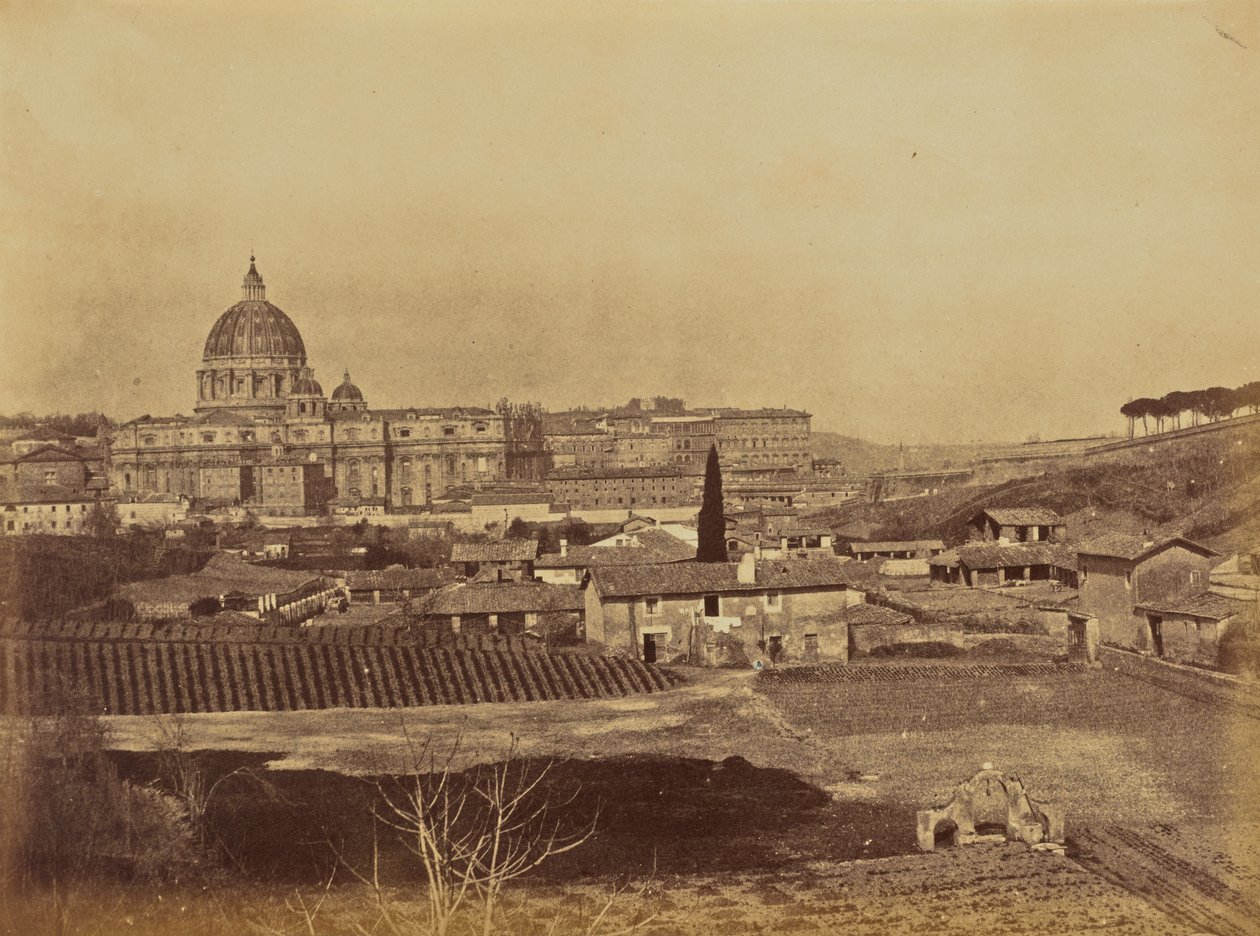 Saint Pierre vu du haut des sablières, Rome - Jane Martha St. John