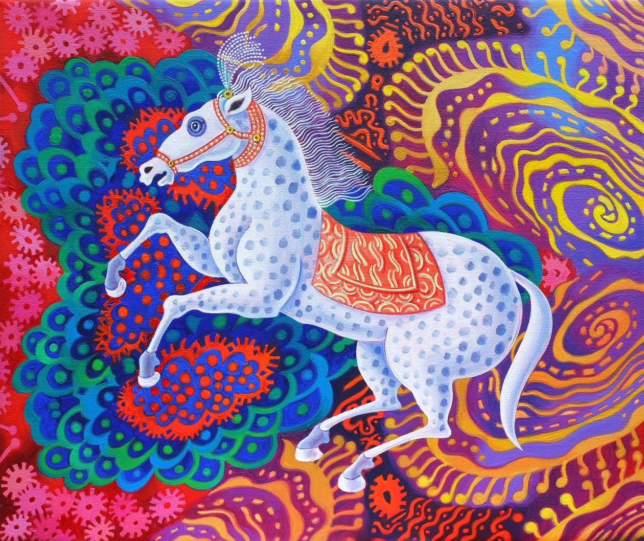 Cheval de cirque, 2016 - Jane Tattersfield