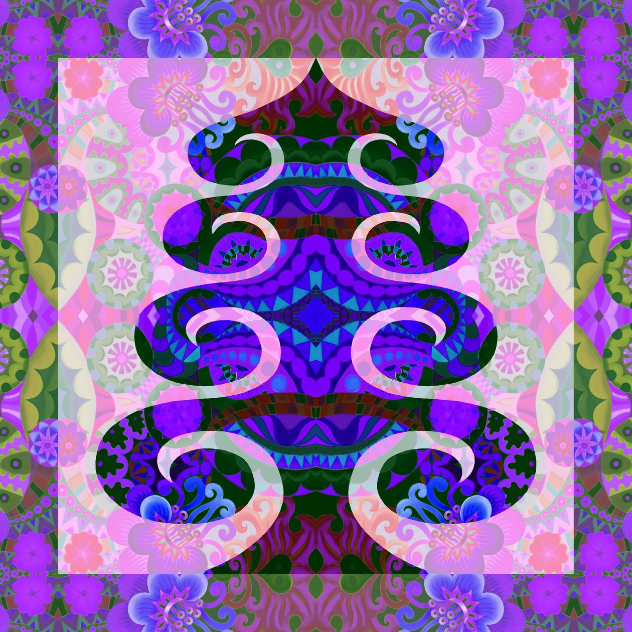 Arbre en violet, 2020 - Jane Tattersfield