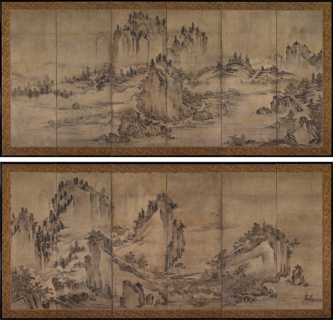 Paysage - Japan, Muromachi period