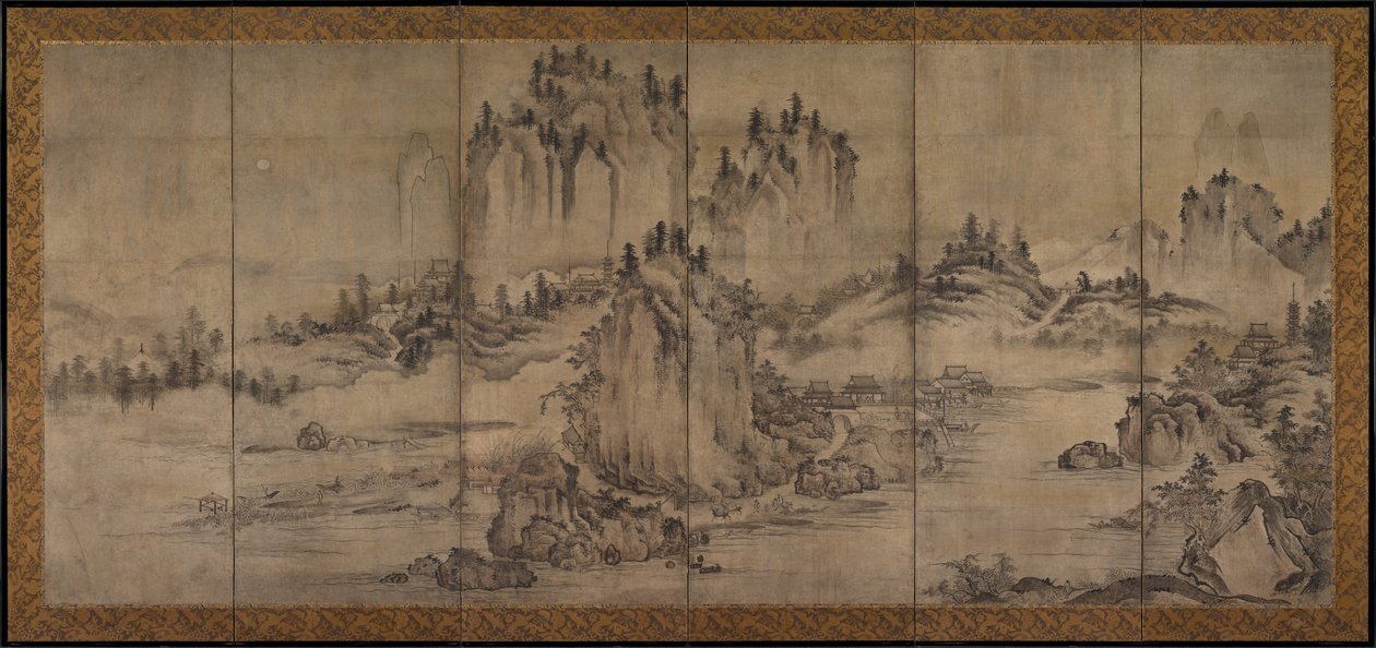 Paysage - Japan, Muromachi period