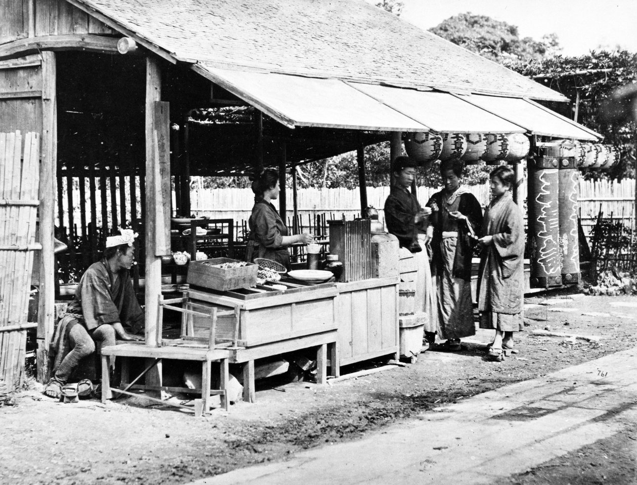 Étal de nourriture de rue japonaise - Japanese Photographer