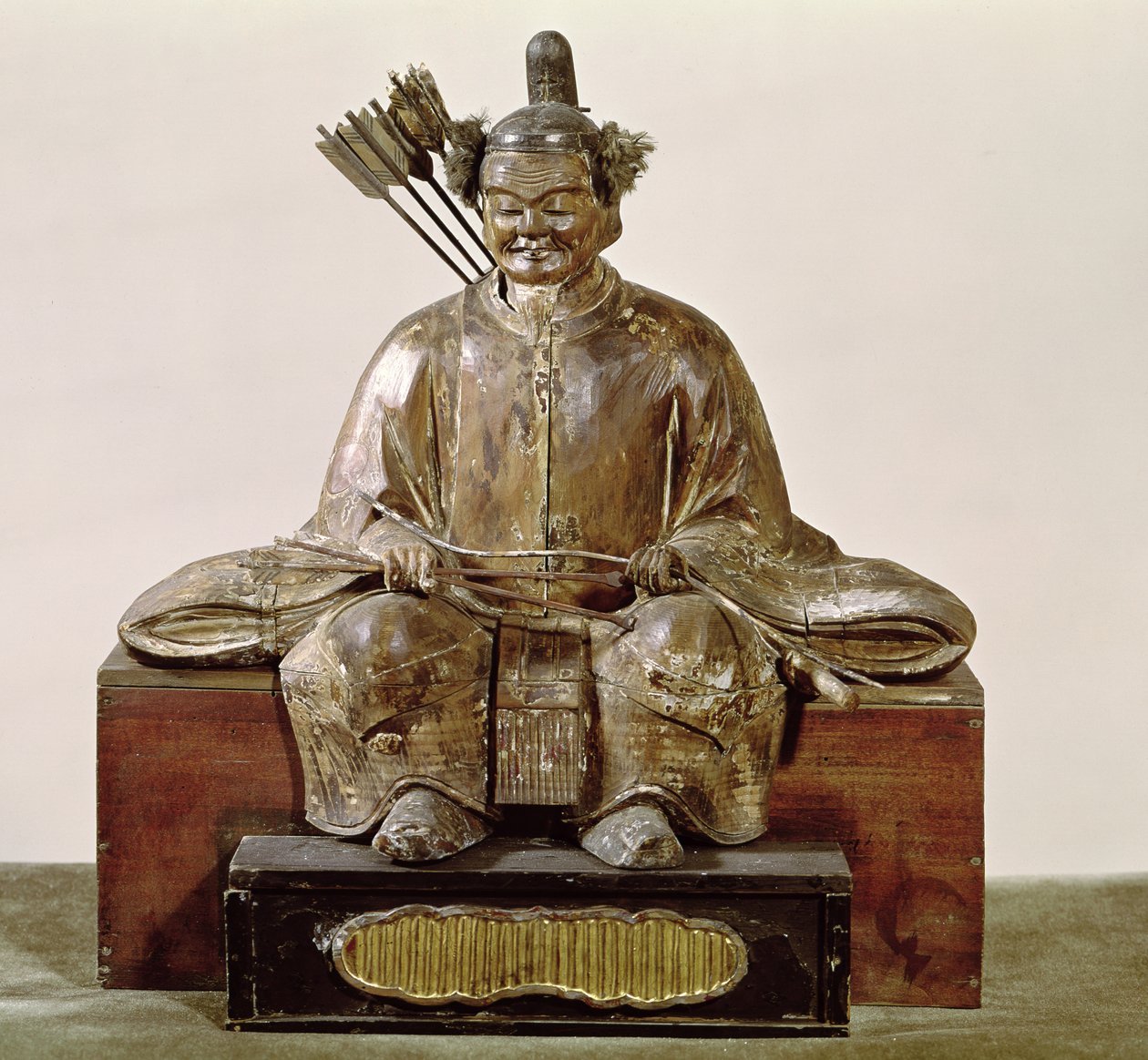 Le Sadaijin en costume cérémonial, période Muromachi - Japanese School