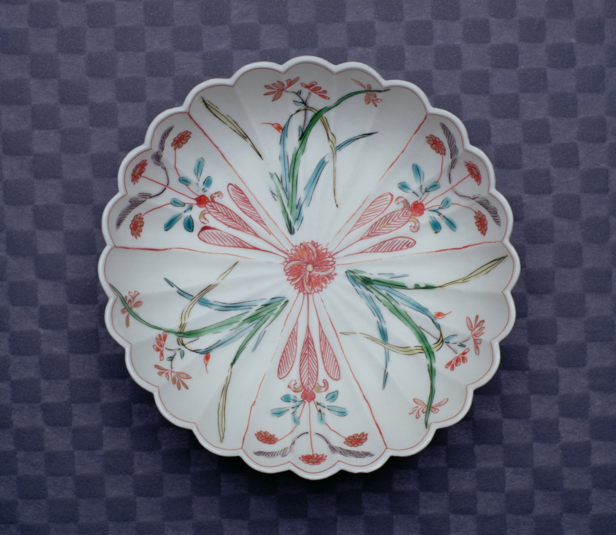 Bol en forme de chrysanthème d
