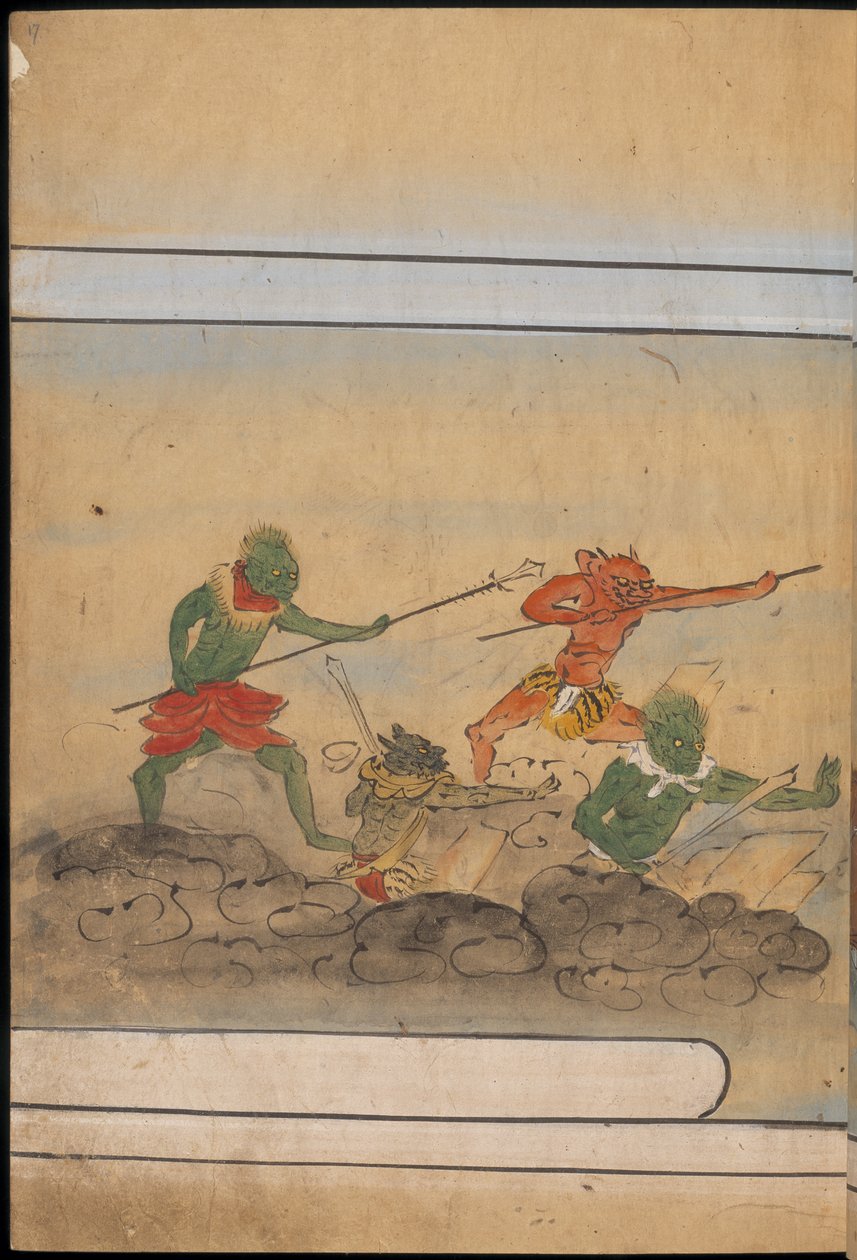 Gobelins armés, illustration tirée du 