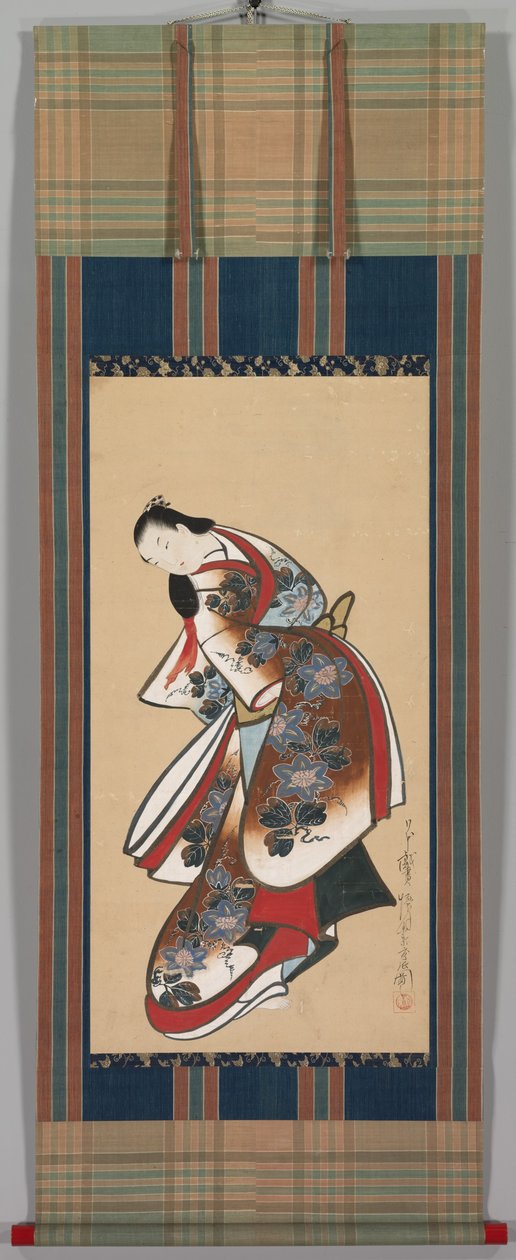 Courtisane, début des années 1700 - Japanese School