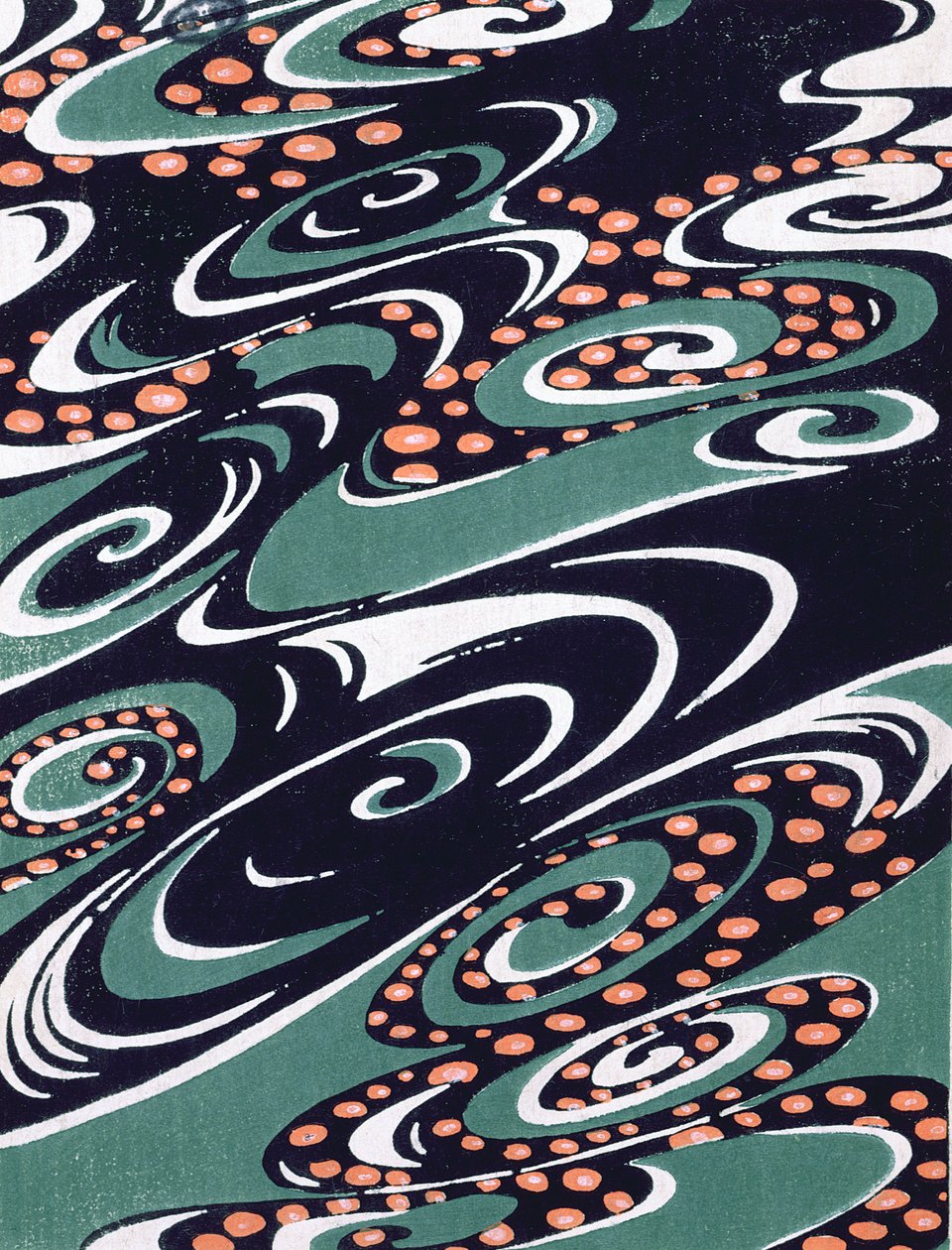 Motif de tissu, fin du XIXe siècle - Japanese School