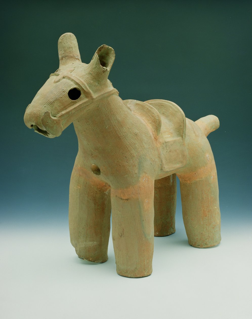 Haniwa Cheval, trouvé autour de Funuli, province de Boshu, district d