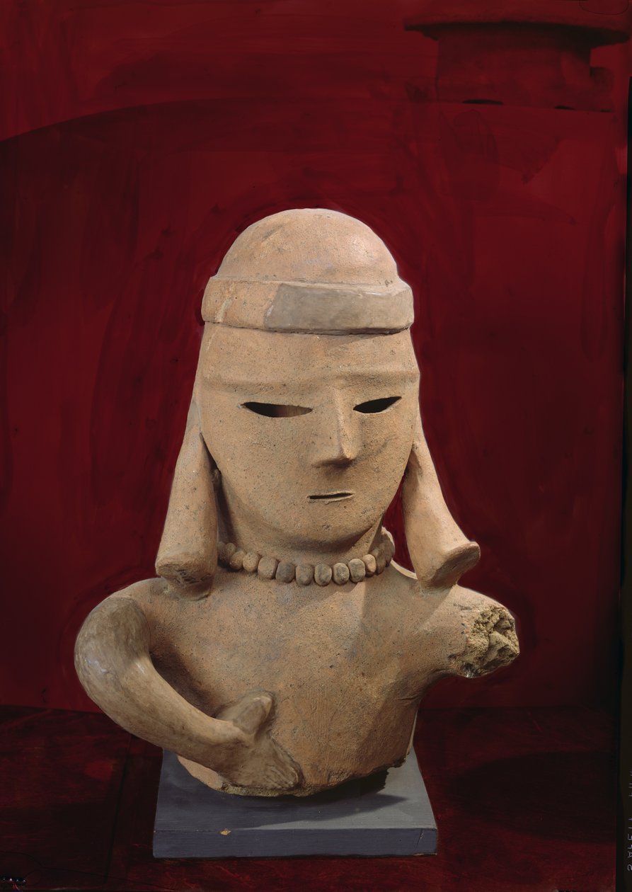 Figure Haniwa, 250-550 (terre cuite rouge) - Japanese School