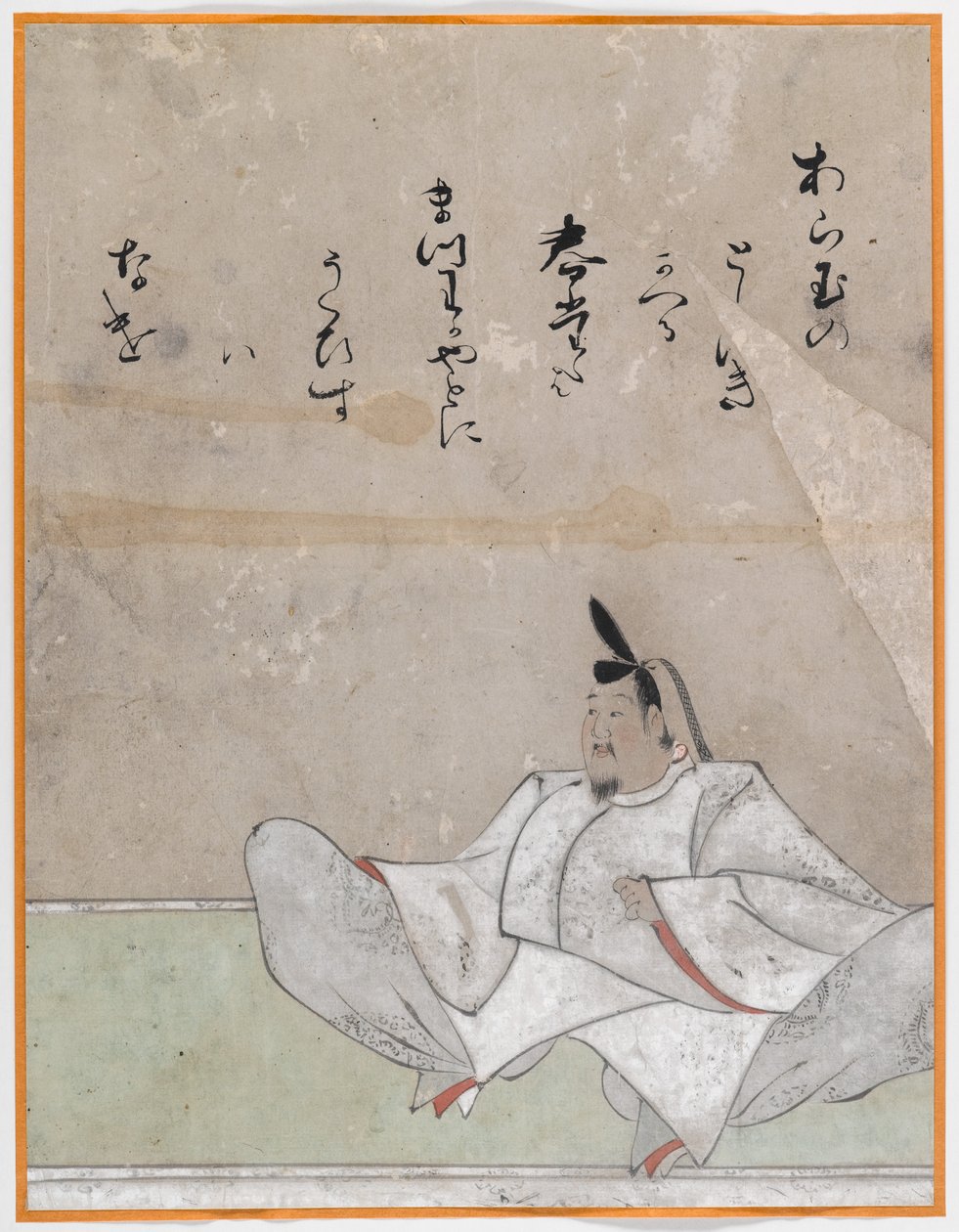 Un des Sanjurokkasen, feuille d