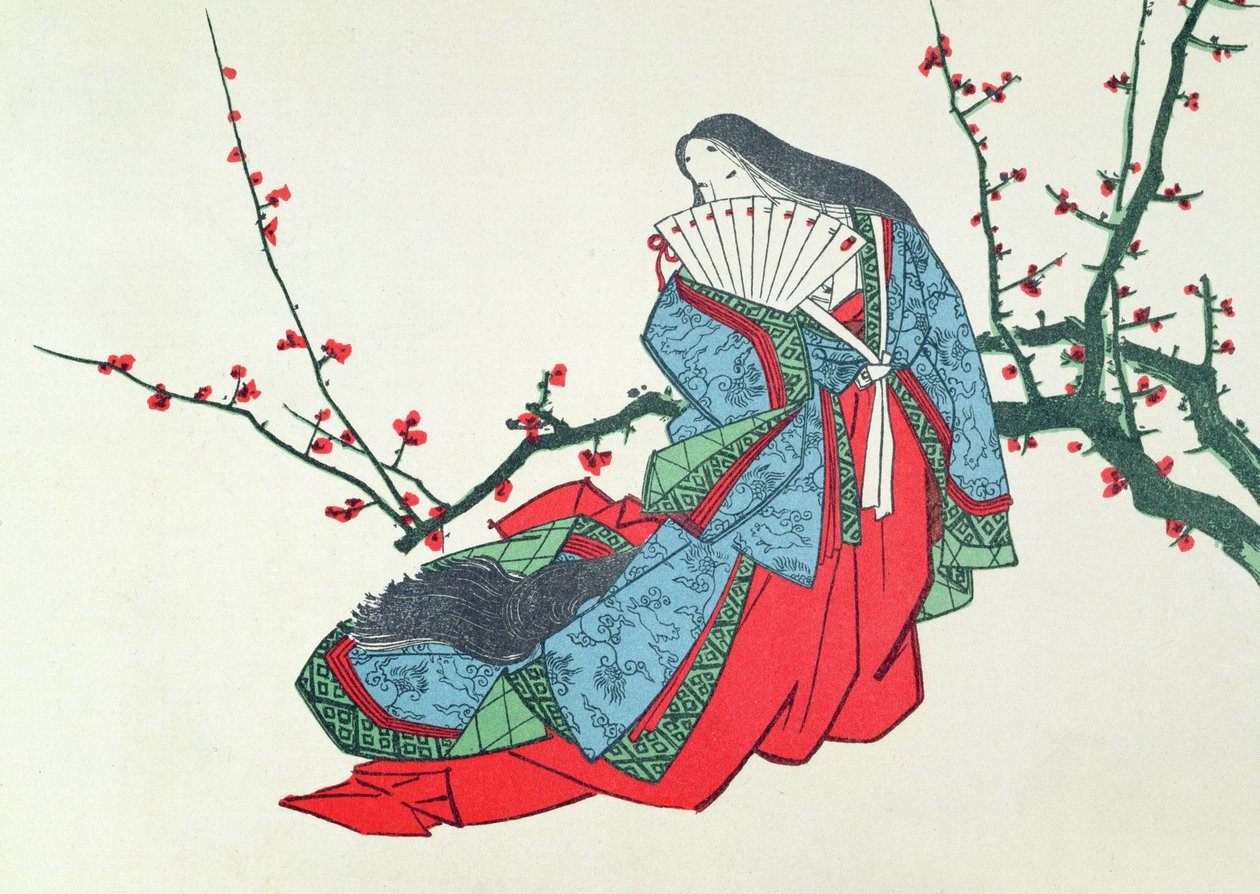 Ono no Komachi, illustration dans le magazine L