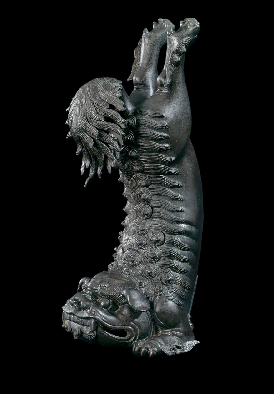 Brûle-parfum en forme de lion chinois - Japanese School