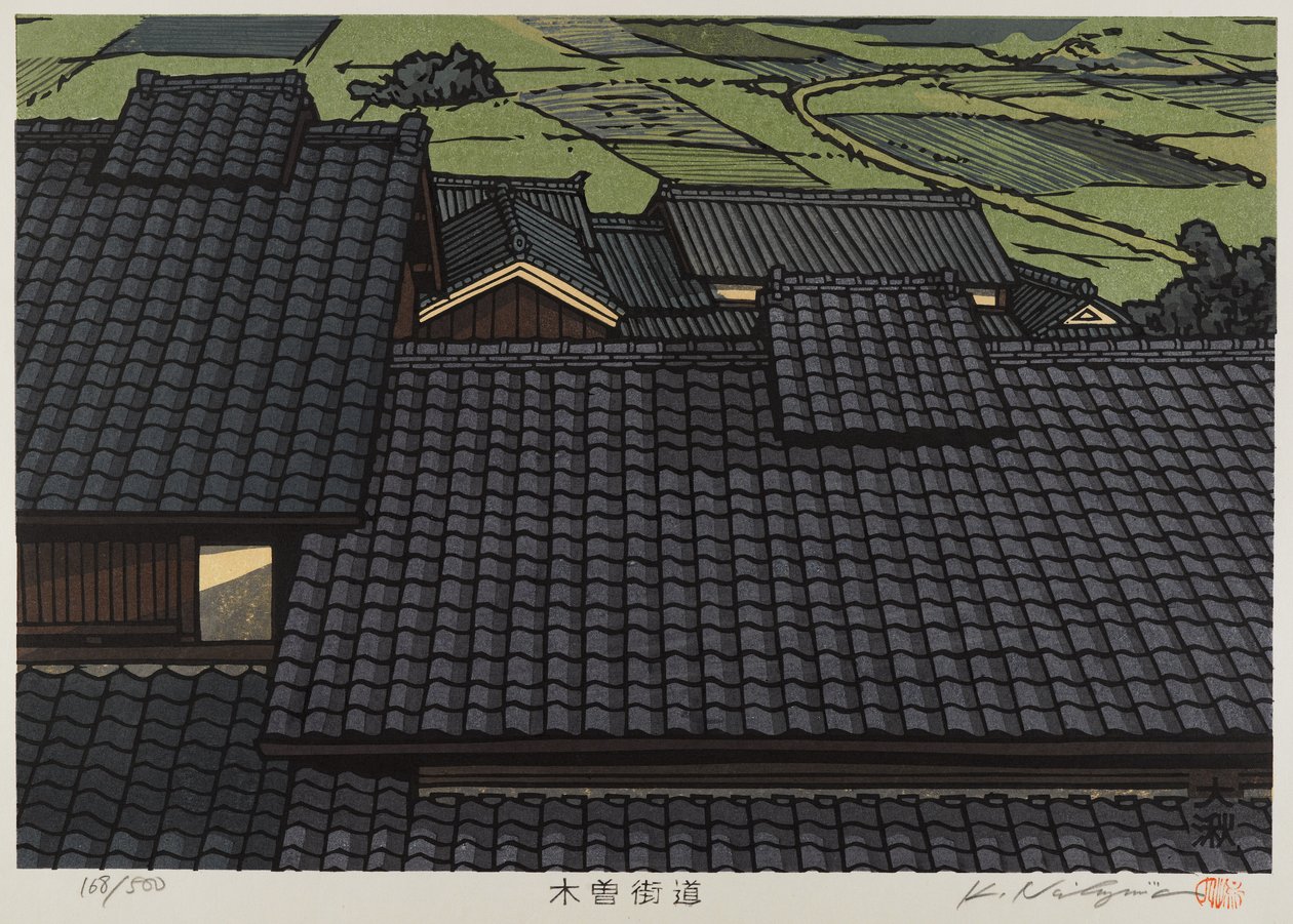 Toit de la série Kisokaido - Japanese School