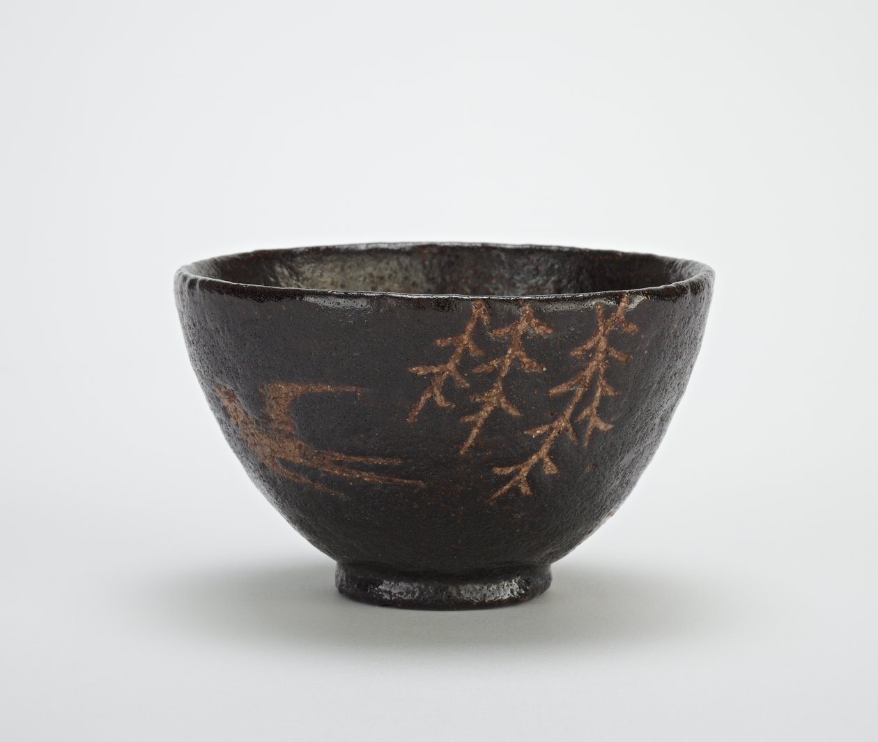 Bol à thé, atelier inconnu de Raku - Japanese School