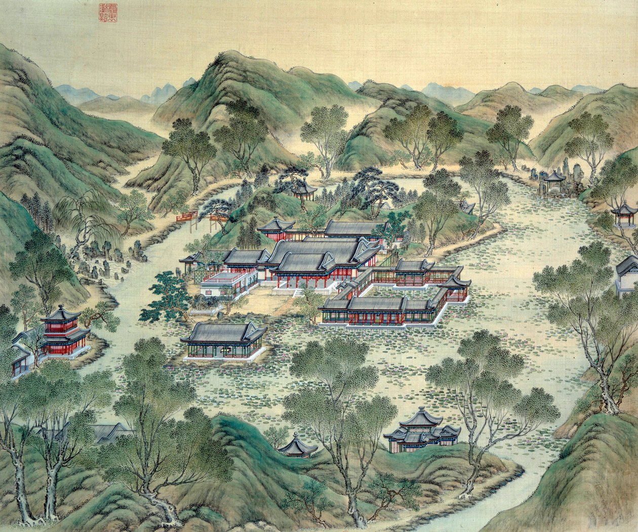Le Grand Palais (détail) - Japanese School