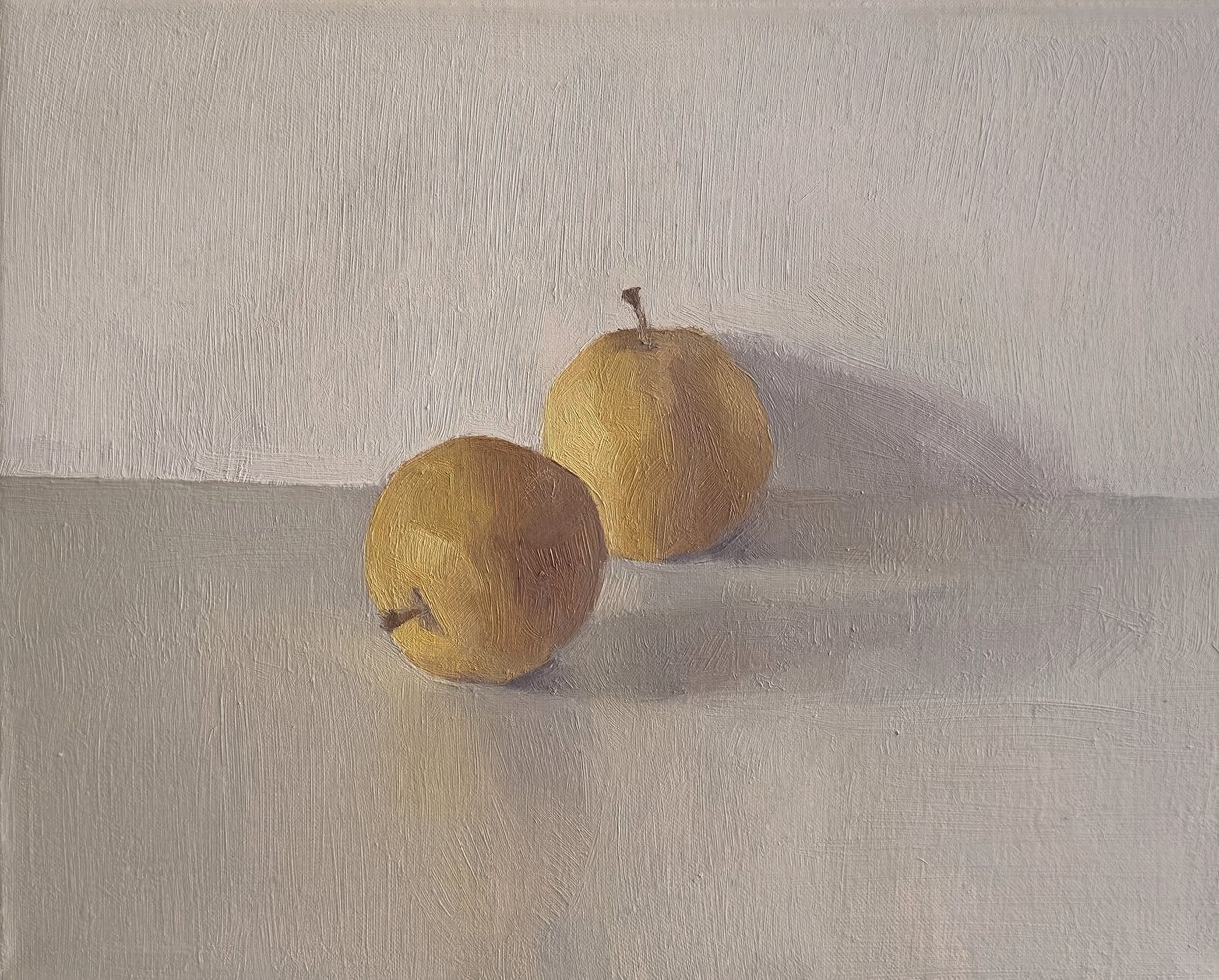 Poires chinoises, 2004 (huile sur toile) - Jason Line
