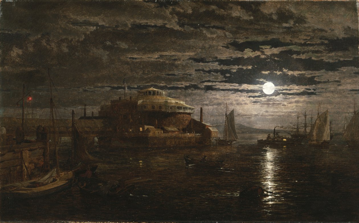 Castle Garden, New York, 1859 - Jasper Francis Cropsey