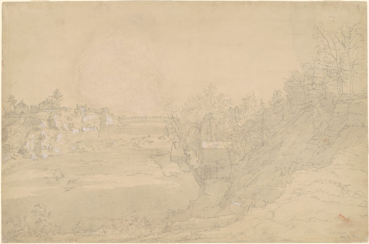 Moulin à Plomb de James McCullough - Jasper Francis Cropsey