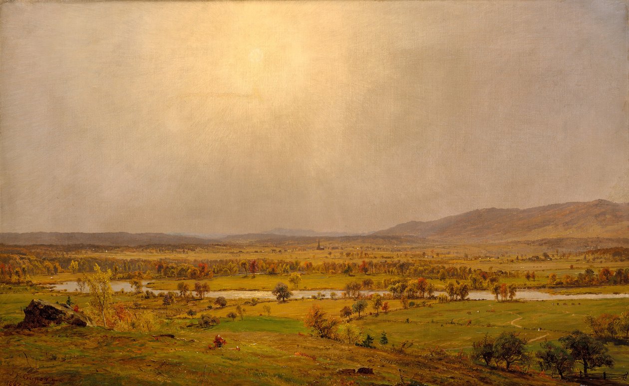 Pompton Plains, New Jersey - Jasper Francis Cropsey