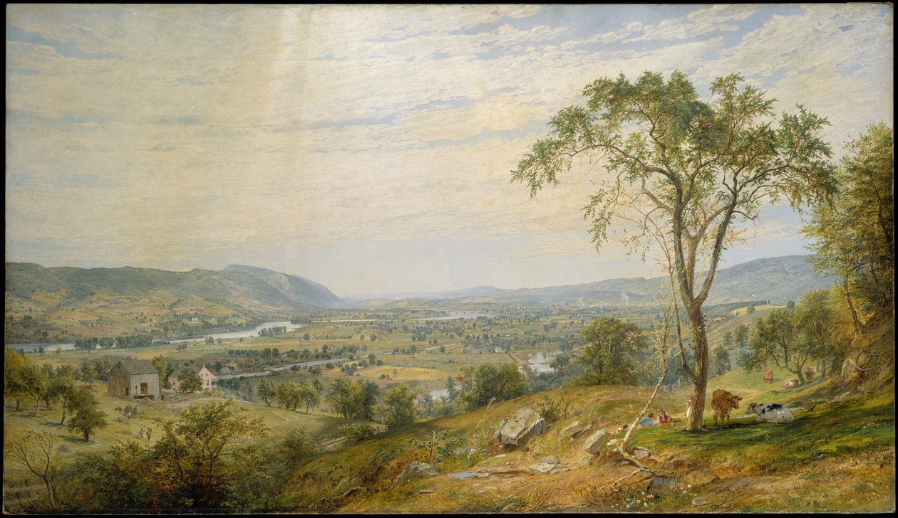 La vallée du Wyoming - Jasper Francis Cropsey