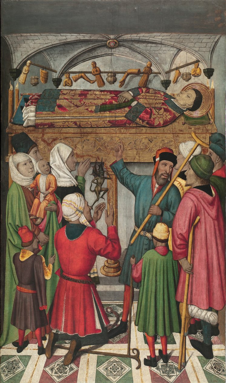 Miracles posthumes de Saint Vincent - Jaume Huguet