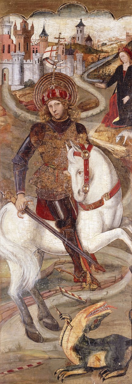 Saint Georges et le Dragon - Jaume Huguet