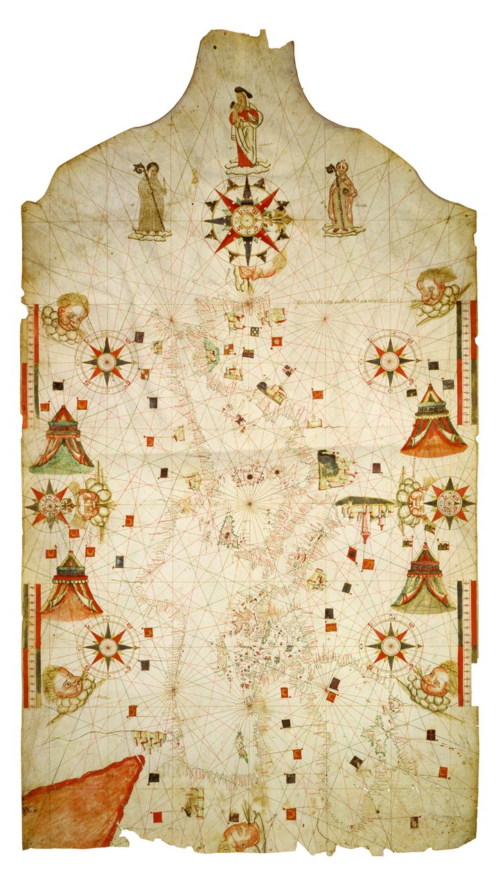Carte de la Méditerranée et de la mer Noire, 1563 - Jaume Olives