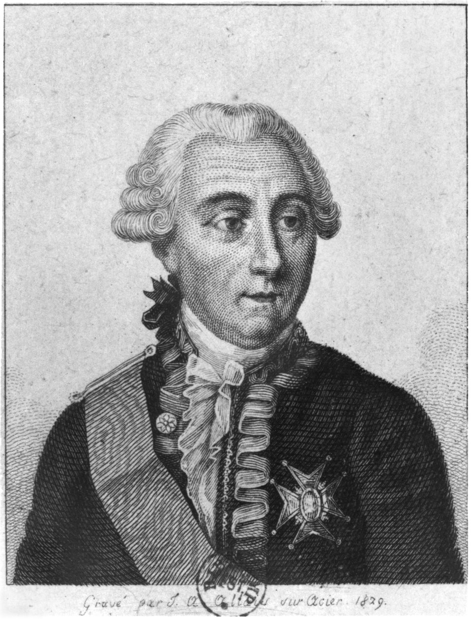 Comte Louis de Marbeuf (1712-86) 1829 - Jean Alexandre Allais