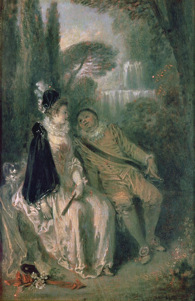 Le repos gracieux, vers 1713 - Jean Antoine Watteau