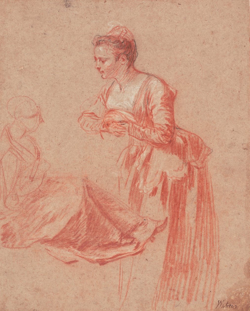 Deux études de figures d