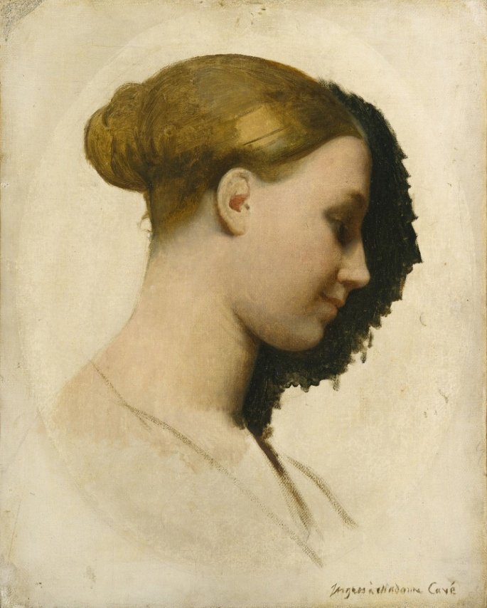 Portrait de Mme Edmond Cavé - Jean Auguste Dominique Ingres