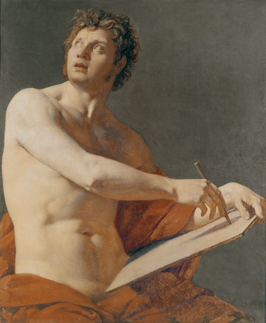 Étude de portrait - Jean Auguste Dominique Ingres