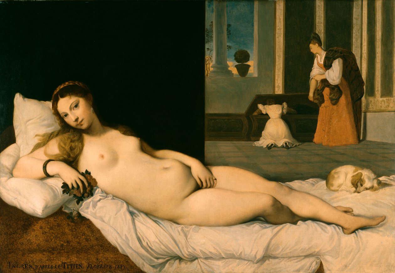 Vénus allongée - Jean Auguste Dominique Ingres