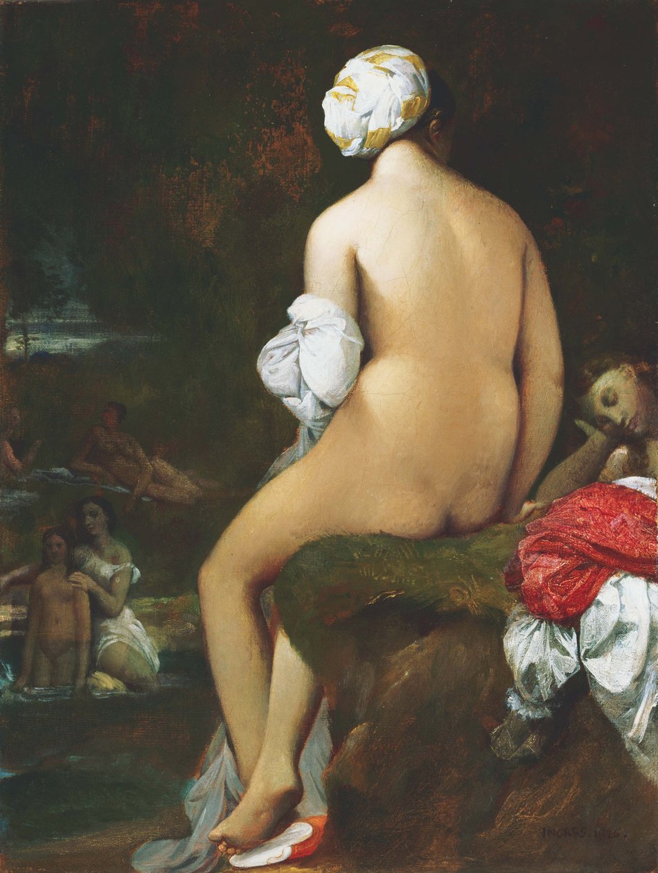 Le petit baigneur - Jean Auguste Dominique Ingres