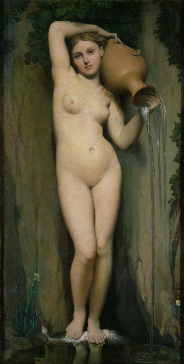 La Source, 1856 - Jean Auguste Dominique Ingres