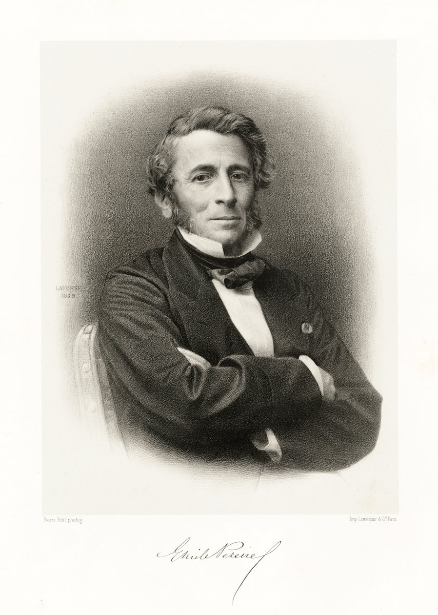 Émile Péreire - Jean Baptiste Adolphe Lafosse