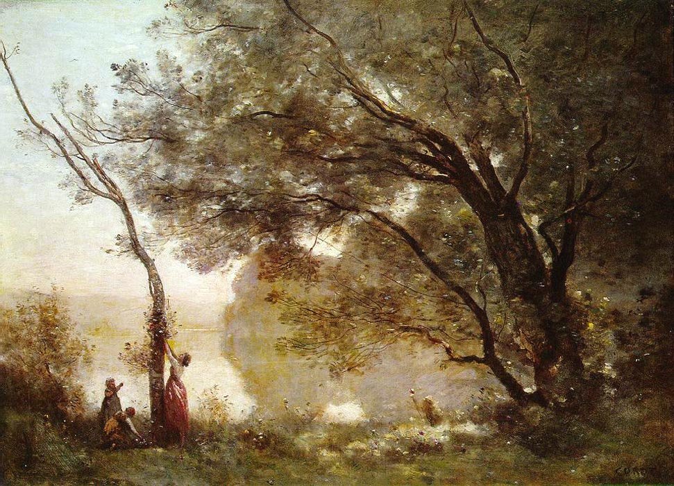 Souvenir de Mortefontaine - Jean Baptiste Camille Corot