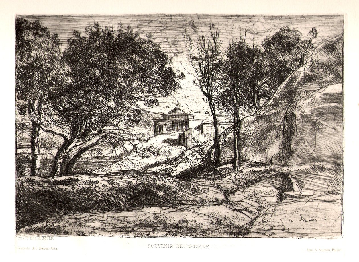 Souvenir de Toscane - Jean-Baptiste-Camille Corot
