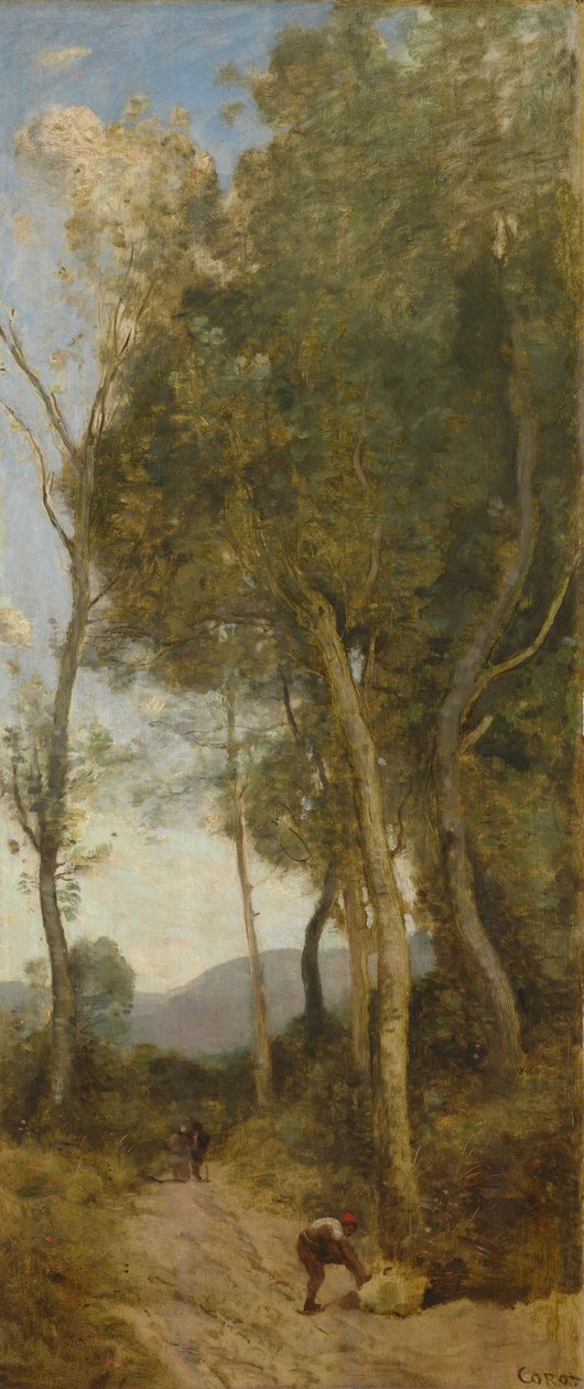 Les quatre moments de la journée - Jean Baptiste Camille Corot