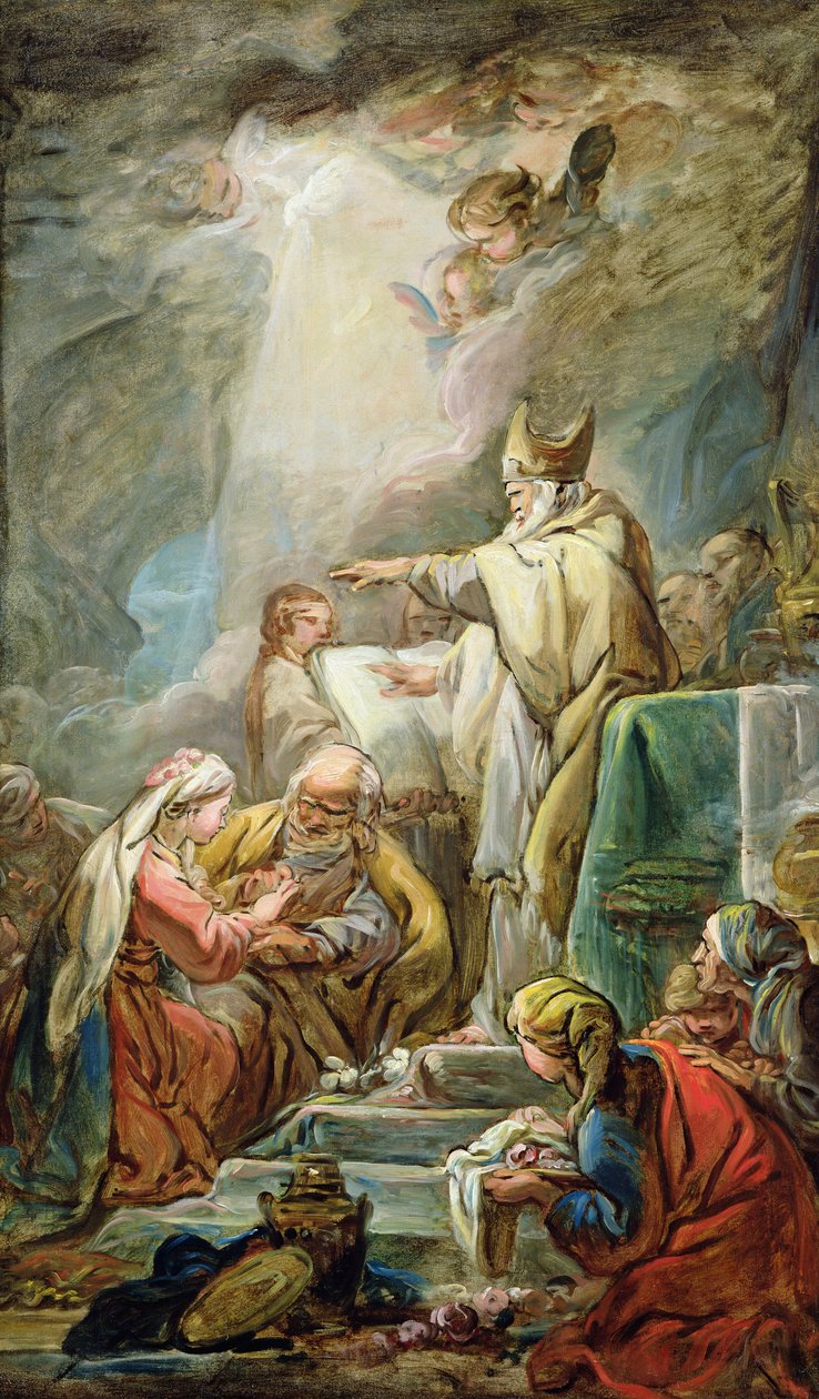 Le Mariage de la Vierge - Jean Baptiste Deshays de Colleville