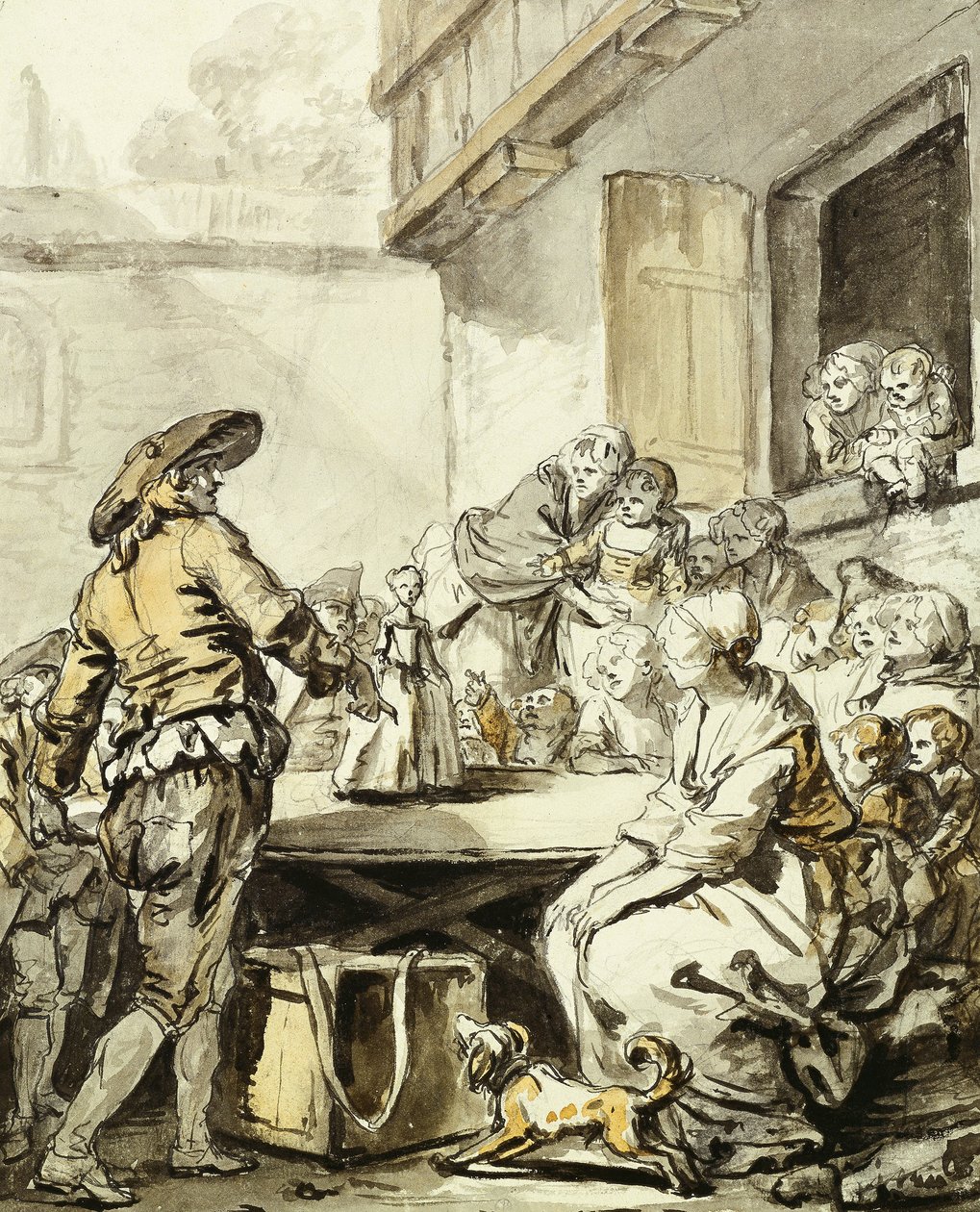 Savoyard avec une Poupée Dansante - Jean Baptiste Greuze