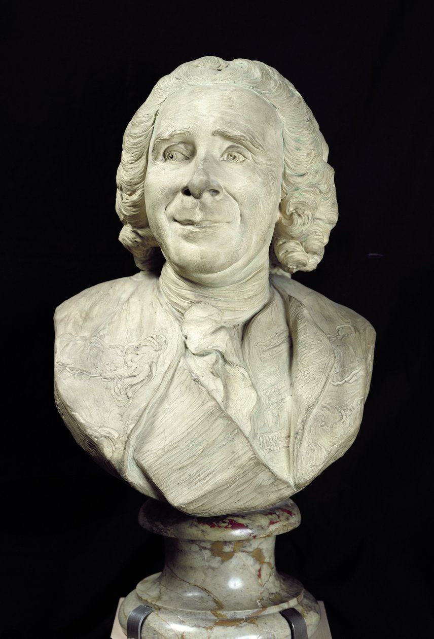 Buste de René Antoine Ferchault de Réaumur, 1751 - Jean Baptiste II Lemoyne