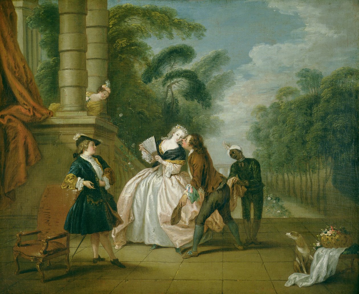 Le Baiser - Jean Baptiste Joseph Pater