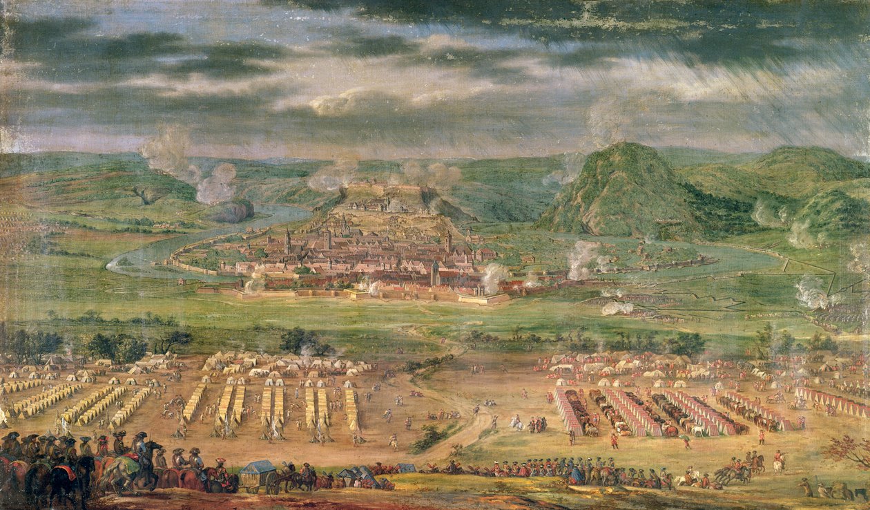 Le siège de Besançon en mai 1674 - Jean Baptiste Martin