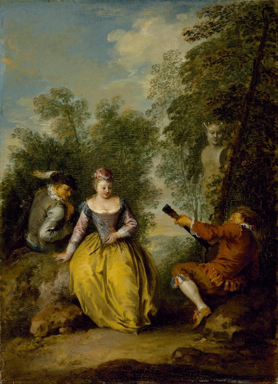 Un concert pastoral - Jean Baptiste Pater