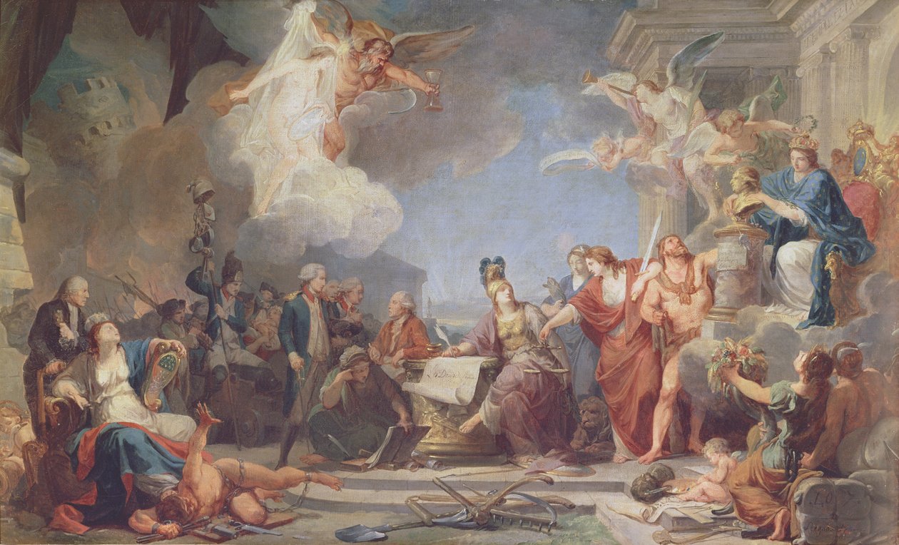 Allégorie de la Déclaration des Droits de l