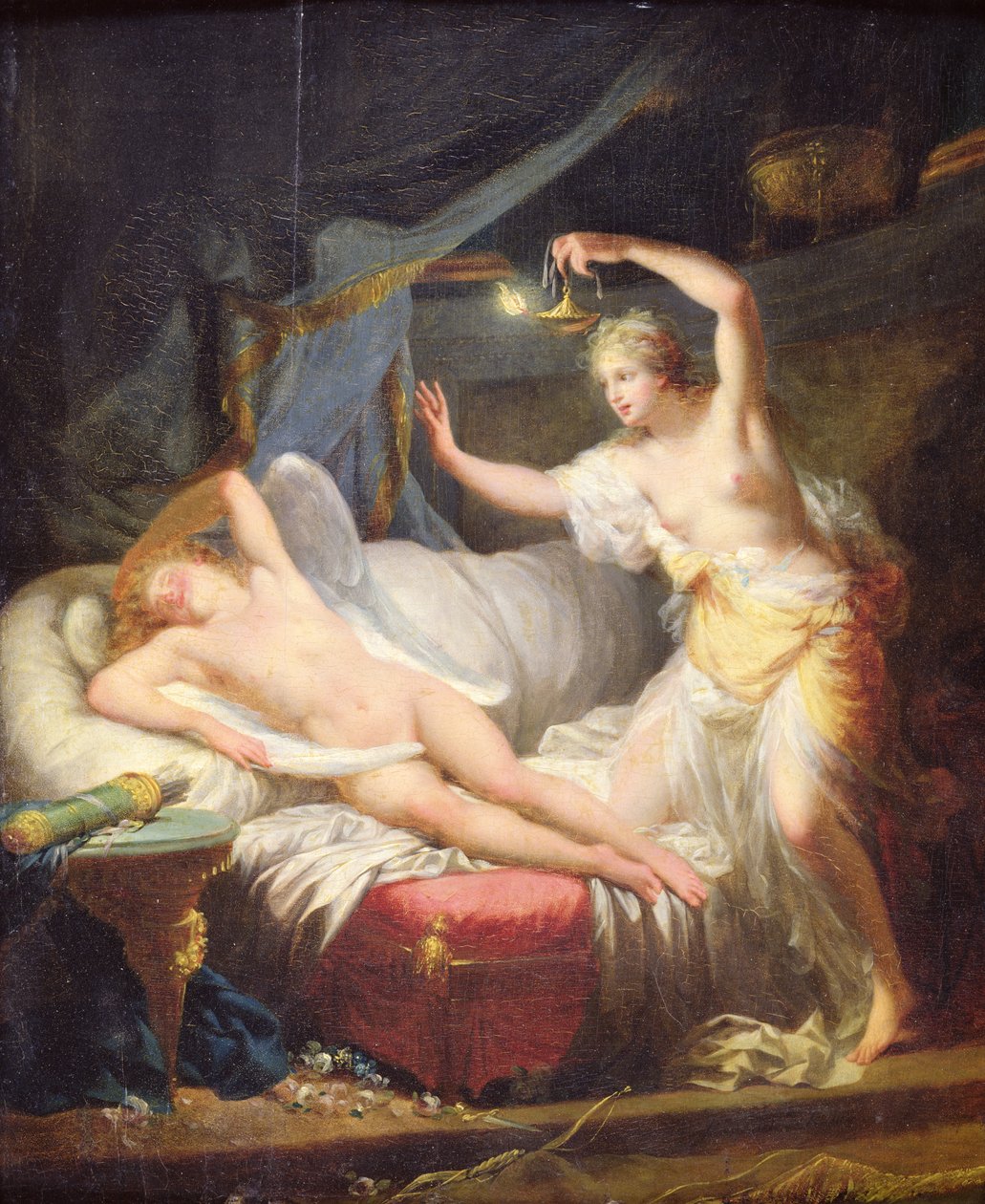 Cupidon et Psyché - Jean Baptiste Regnault