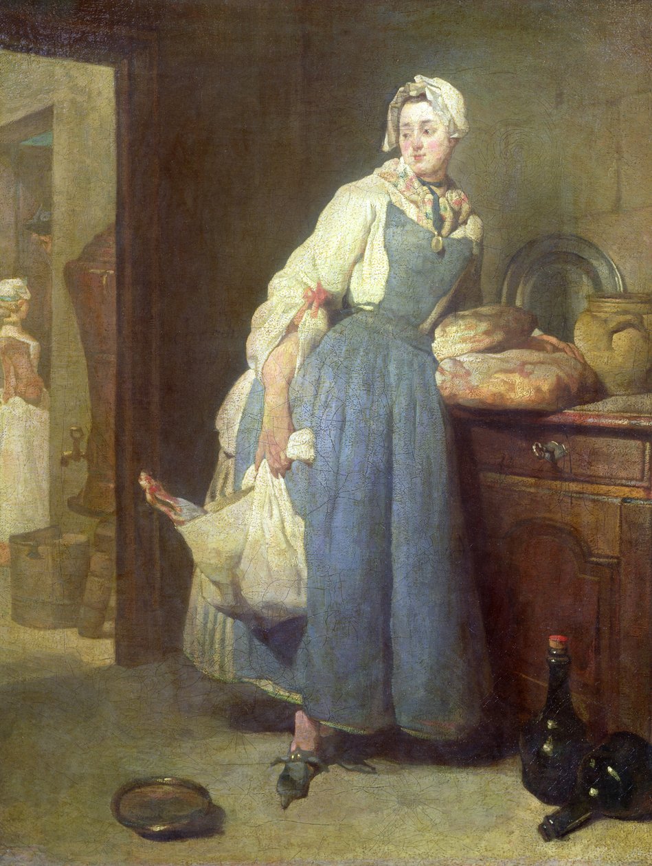 La Cuisinière avec des provisions, 1739 - Jean Baptiste Simeon Chardin