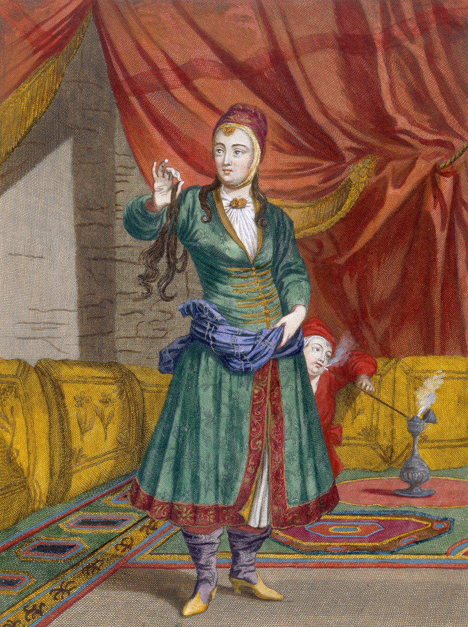 Une fille persane, vers 1708 - Jean Baptiste Vanmour